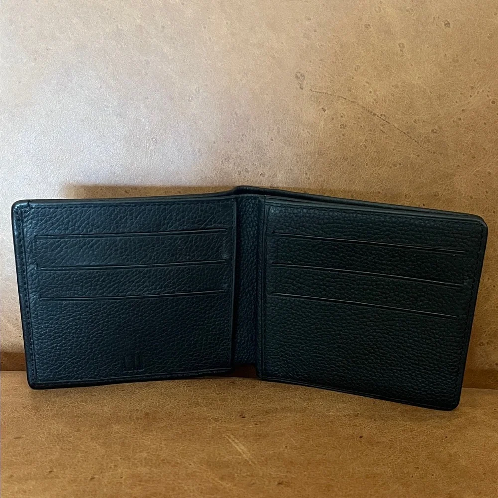 Dunhill Black Leather Wallet